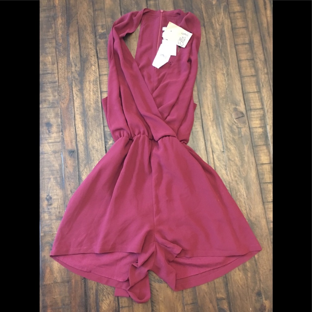 Purple romper size S